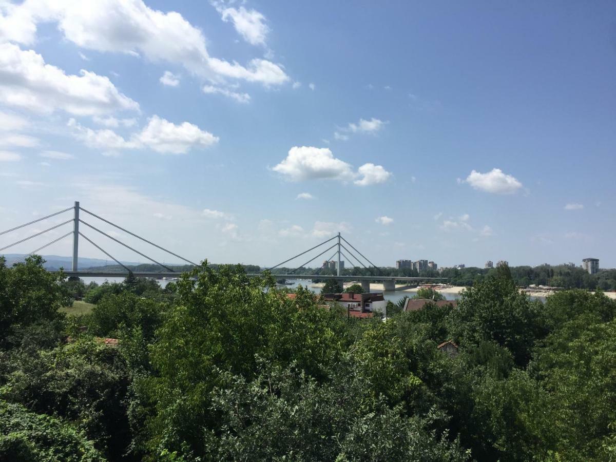 Pergola House In A Green Oasis With Fantastic View Apartment Petrovaradin Bagian luar foto